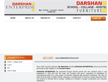 Tablet Screenshot of darshanfurniture.com
